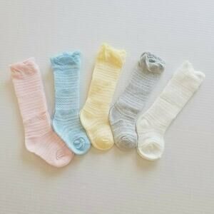 NEW Pastel Knee Socks {5 Pack}